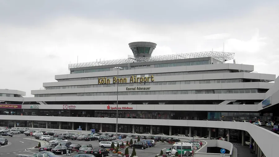 Terminalgebäude des Köln Bonn Airport